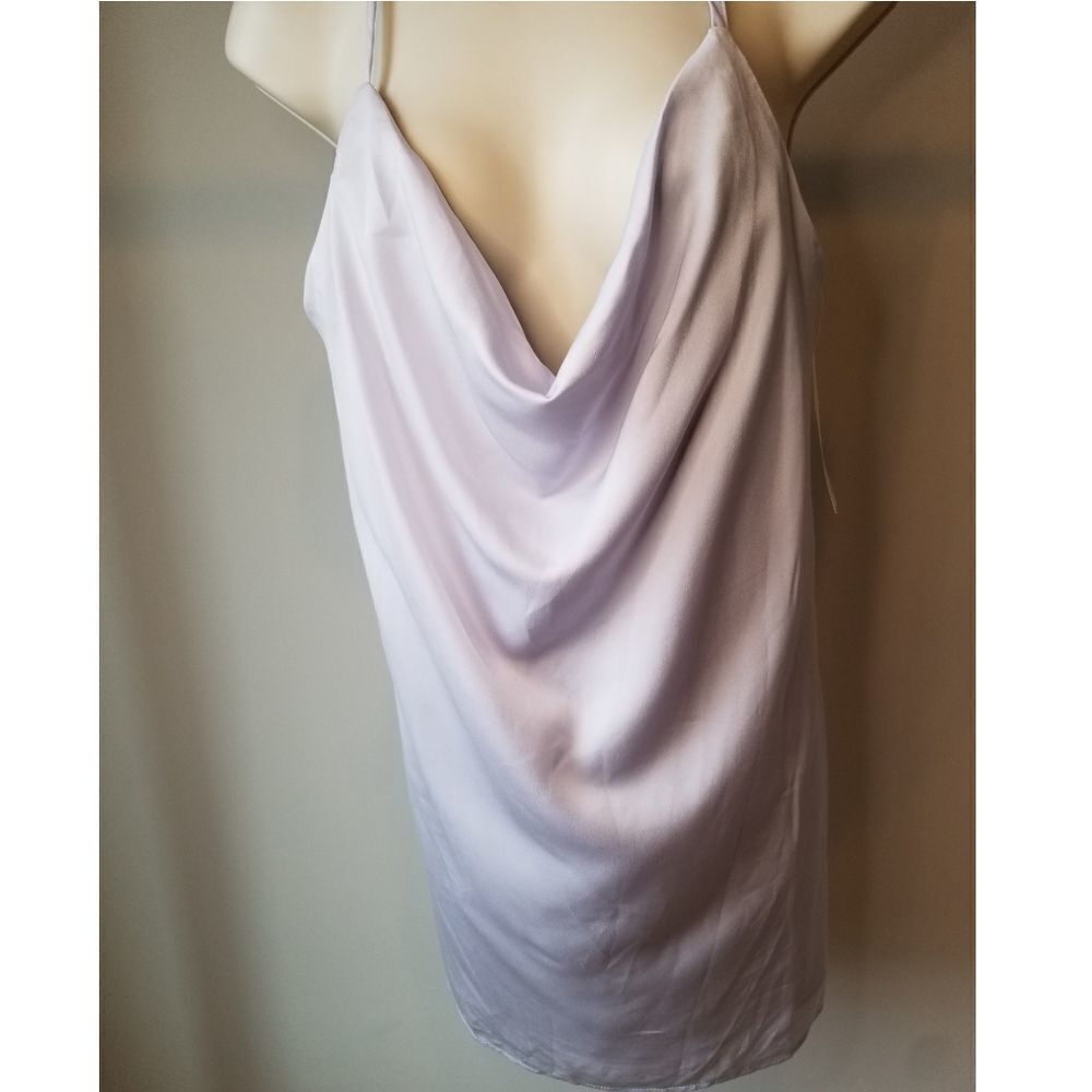 Grey draped dress 